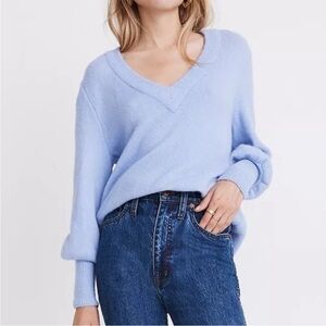Madewell Dashwood V-Neck Sweater - S